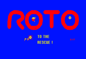 Robby Roto Title Screen